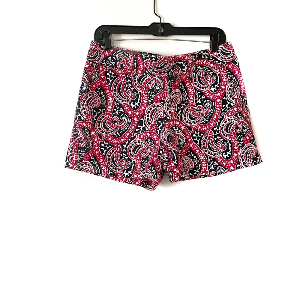 Tommy Hilfiger Red and Blue Chino Shorts